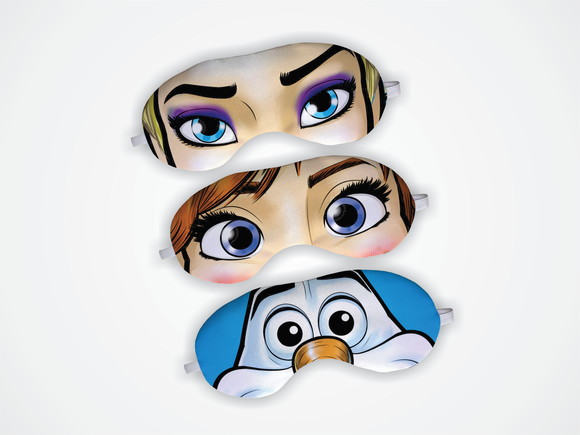 Máscara de Dormir Frozen - foto 1