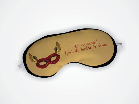 Mascara Dormir Aniversario Baile Máscaras