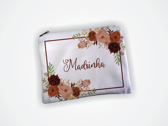 Necessaire 19x13cm Madrinha Terracota - foto 1