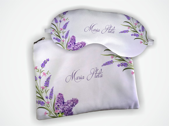 Kit Necessaire + Mascara Lavanda