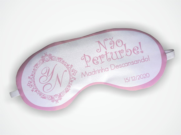 Máscara de Dormir Madrinha Rosa