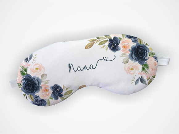 Máscara de Dormir Madrinha Casamento Azul