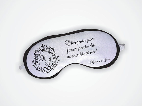 Máscara de Dormir Madrinha Casamento