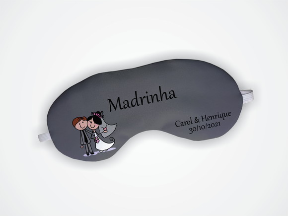 Máscara de Dormir Madrinha Casamento