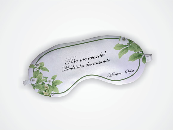 Máscara de Dormir Madrinha Casamento