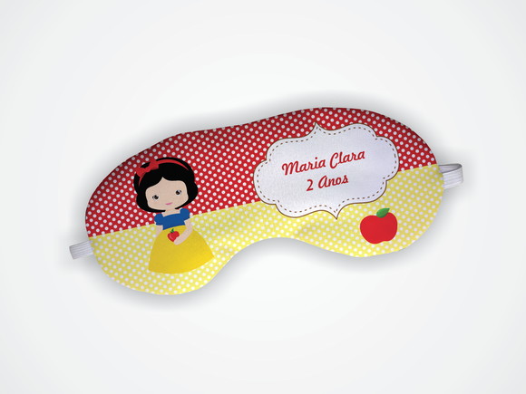 Mascara de Dormir Branca de Neve