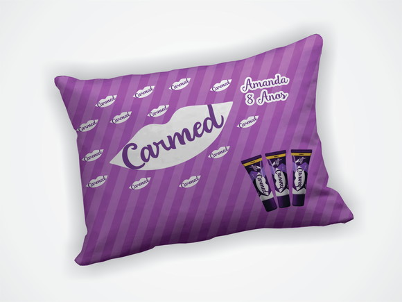 Mini Almofadinhas Personalizadas Carmed 18x28cm