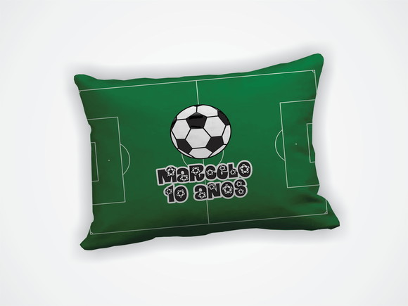 Almofada 18x28cm Personalizada Futebol