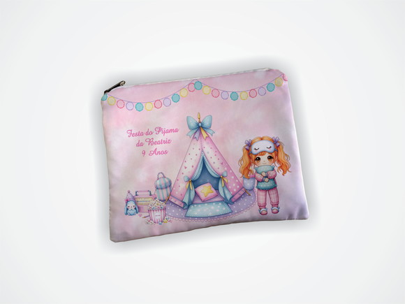Necessaire Personalizada 19x13cm Festa do Pijama