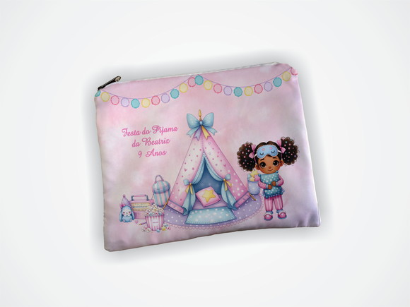Necessaire 19x13cm Personalizado Festa do Pijama