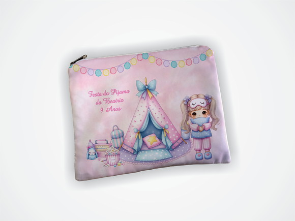 Necessaire 19x13cm Personalizado Festa do Pijama