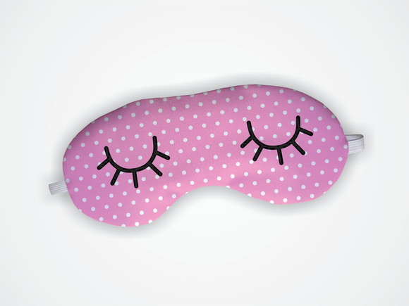 Lembrancinha Mascara Dormir Cilios