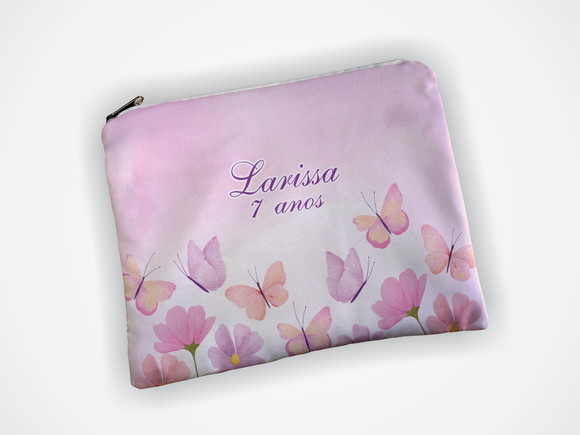Necessaire 19x13cm Borboletas