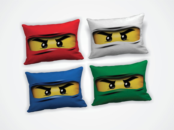 Almofada 18x28cm Personalizada Ninjago - foto 1