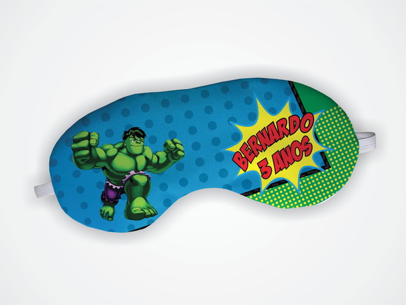 Máscara Dormir Hulk