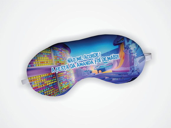 Mascara Dormir Personalizada Divertidamente