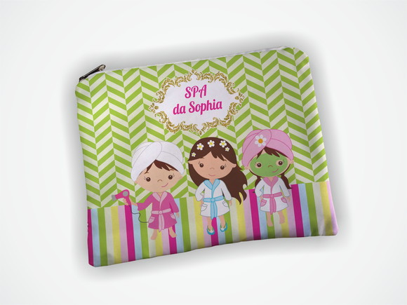 Lembrancinha Necessaire Personalizada 19x13cm Spa