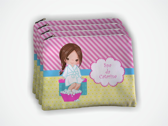 Lembrancinha Necessaire Personalizada 19x13cm Spa