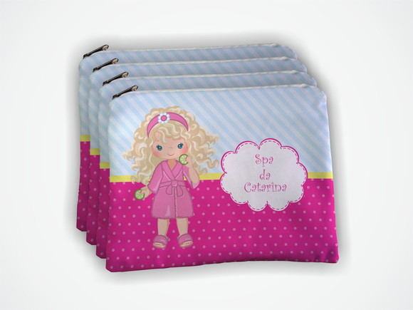 Lembrancinha Necessaire Personalizada 19x13cm Spa