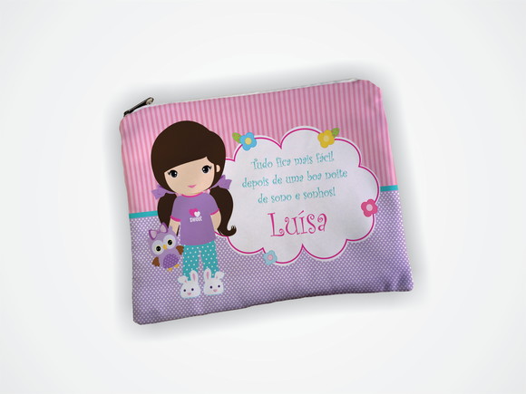 Necessaire Personalizada 19x13cm Noite do Pijama