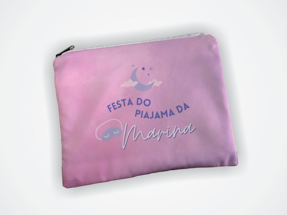 Necessaire Personalizada 19x13cm Festa do Pijama