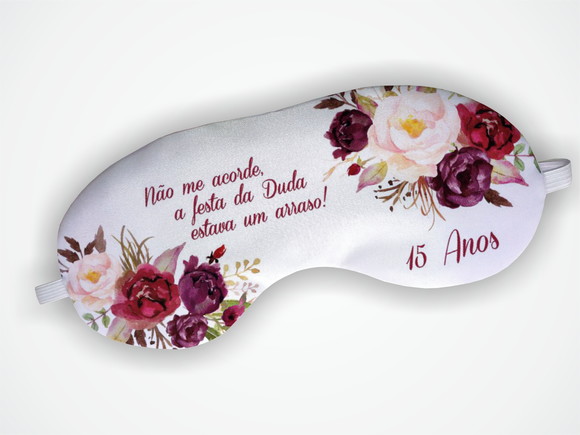 Mascara Dormir Personalizada 15 Anos