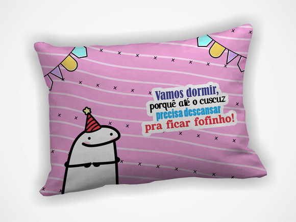 Almofada 18x28cm Personalizada Flork