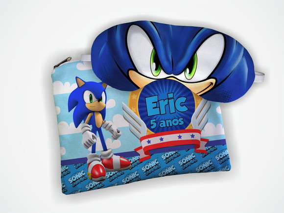 Kit Necessaire + Mascara de Dormir Sonic