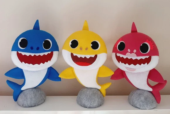 Baby Shark de Feltro - foto 1
