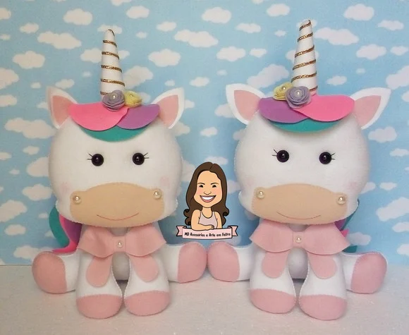 Unicórnios de Feltro - foto 1