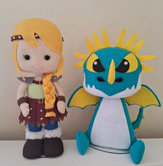 Astrid e Tempestade- Como Treinar Seu Dragão - foto 1