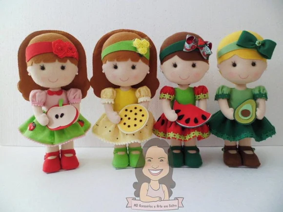 Bonecas Frutinhas - foto 1