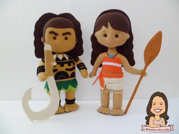 Personagens Moana - foto 1
