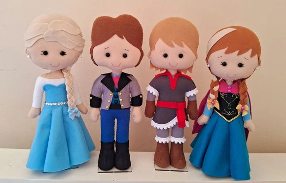 Personagens Frozen Febre Congelante - foto 1