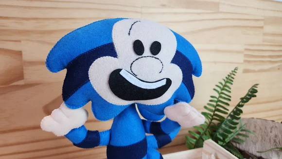 Macaco em Feltro* Chamar Chat