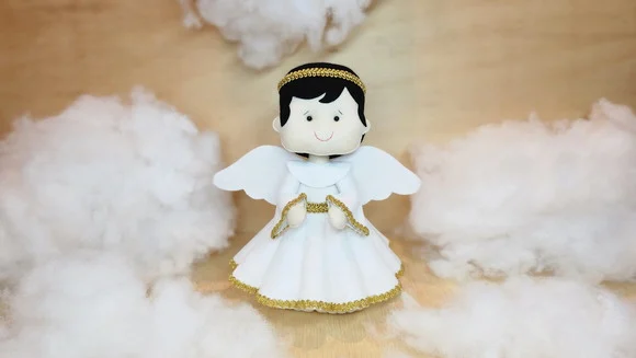 Anjo em Feltro* Chamar Chat Antes de Comprar