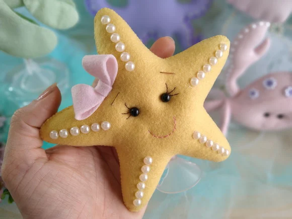 Estrela do Mar de Feltro* Chamar Chat