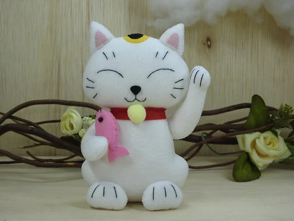 Maneki Neko Gato da Sorte * Chamar Chat