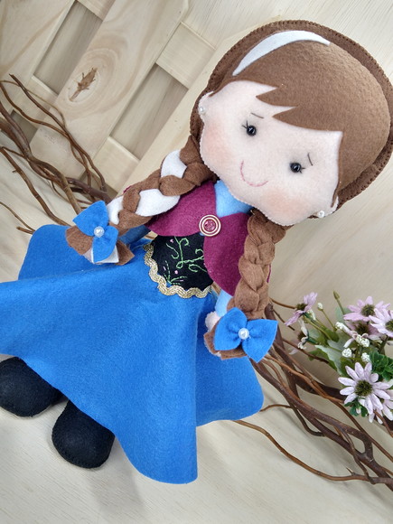 Ana de feltro - Personagem filme Frozen