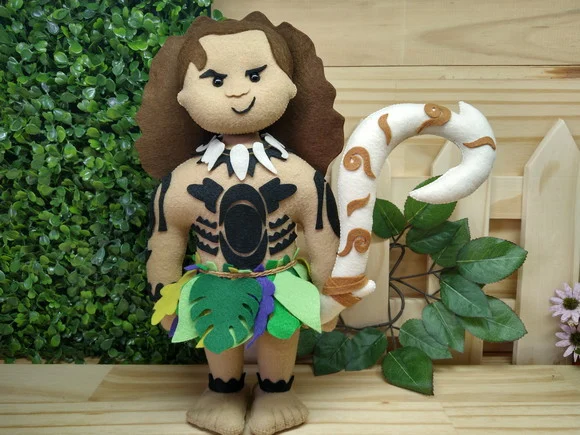 Maui em Feltro -Moana