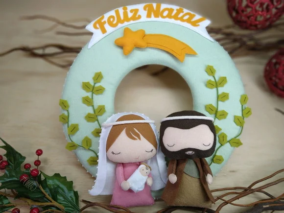 Guirlanda Natalina - Familia