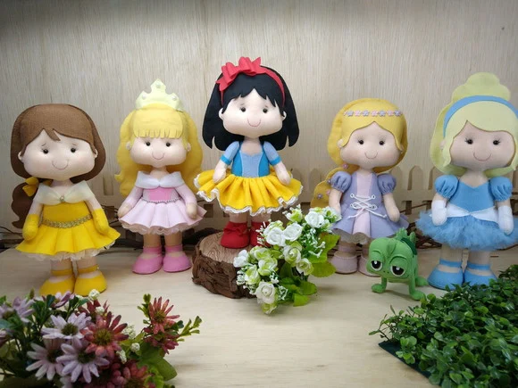Kit princesas em feltro