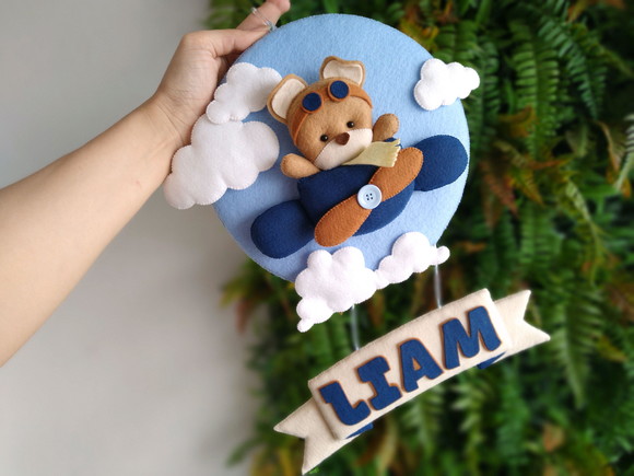 Porta Maternidade Urso - foto 1
