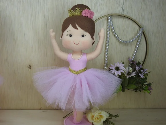 Bailarina em Feltro