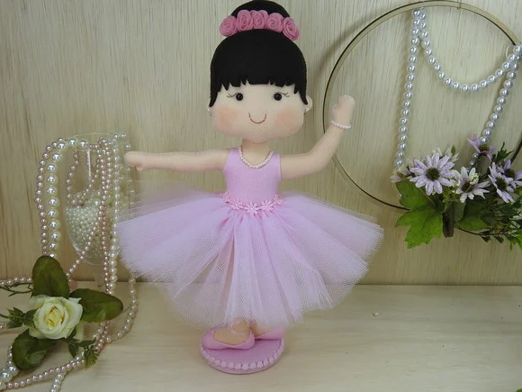Bailarina em Feltro