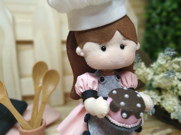 Boneca de Feltro