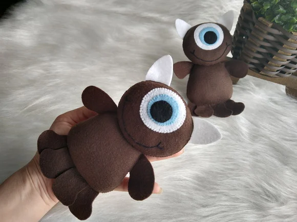 Mascote da Boo Monstros S/a em Feltro