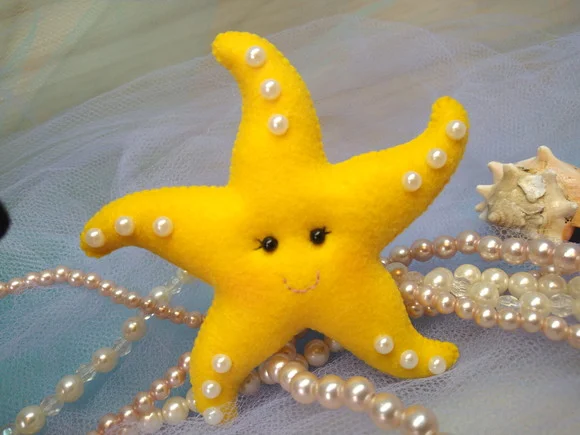 Estrela do Mar em Feltro