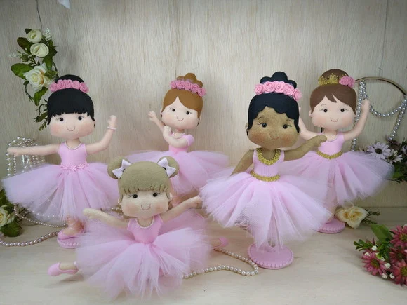 Kit Bailarina em feltro