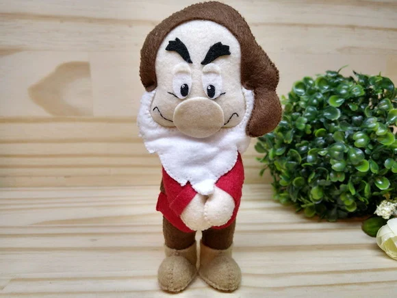 Kit Branca de Neve e os 7 Anões de Feltro